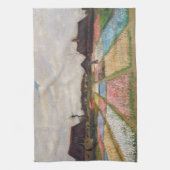 Vincent van Gogh - Flower Beds in Nederland Theedoek (Verticaal)