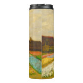 Vincent van Gogh Flower Beds in Nederland Thermosbeker (Achterkant)