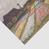 Vincent van Gogh - Flower Beds in Nederland Tissuepapier (Detail)