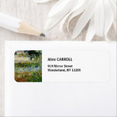 Vincent van Gogh - Flowering Garden Etiket (Insitu)