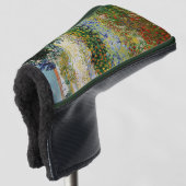 Vincent van Gogh - Flowering Garden Golfheadcover (3/4 voorkant)