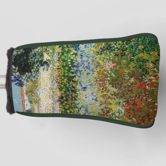 Vincent van Gogh - Flowering Garden Golfheadcover (Voorkant)
