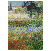 Vincent van Gogh - Flowering Garden Klembord (Achterkant)