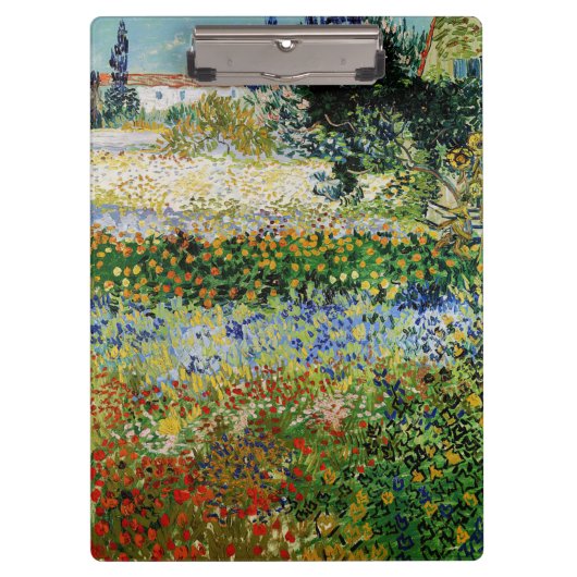 Vincent van Gogh - Flowering Garden Klembord (Voorkant)