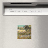 Vincent van Gogh - Flowering Garden Magneet (Insitu (Vaatwasser))