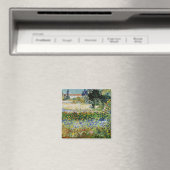 Vincent van Gogh - Flowering Garden Magneet (Insitu (Vaatwasser))