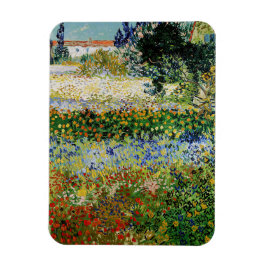 Vincent van Gogh - Flowering Garden Magneet