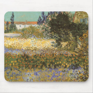 Vincent van Gogh - Flowering Garden Muismat