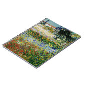 Vincent van Gogh - Flowering Garden Notitieboek (Linkerzijde)