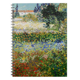 Vincent van Gogh - Flowering Garden Notitieboek