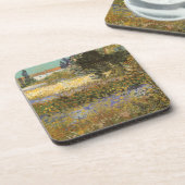 Vincent van Gogh - Flowering Garden Onderzetter (Linkerzijde)