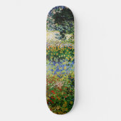 Vincent van Gogh - Flowering Garden Persoonlijk Skateboard (Voorkant)