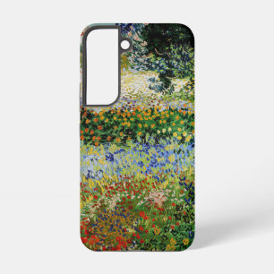 Vincent van Gogh - Flowering Garden Samsung Galaxy Hoesje