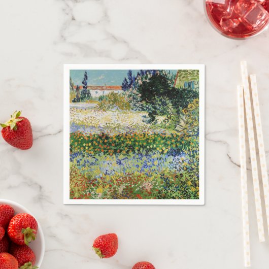 Vincent van Gogh - Flowering Garden Servet (Insitu)
