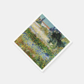 Vincent van Gogh - Flowering Garden Servet (Hoek)