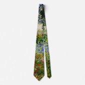 Vincent van Gogh - Flowering Garden Stropdas (Voorkant)