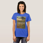Vincent van Gogh - Flowering Garden T-shirt (Voorkant volledig)