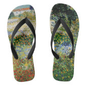 Vincent van Gogh - Flowering Garden Teenslippers (Voetbed)