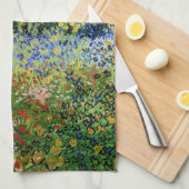 Vincent van Gogh - Flowering Garden Theedoek (Quarter Fold)