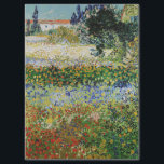 Vincent van Gogh - Flowering Garden Tissuepapier<br><div class="desc">Flowering Garden - Vincent van Gogh,  Oil on Canvas,  1888,  Arles</div>