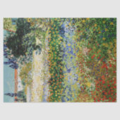 Vincent van Gogh - Flowering Garden Tissuepapier (Voorkant)
