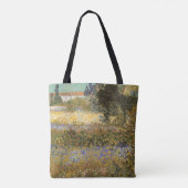 Vincent van Gogh - Flowering Garden Tote Bag (Achterkant)