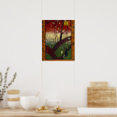 Vincent van Gogh Flowering Plum Orchard Gallery Poster (Keuken)