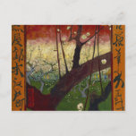 Vincent Van Gogh Flowering Plum Tree Art Briefkaart<br><div class="desc">Vincent Van Gogh - De bloeiende pruimenkunst werkt.
Mooie kleuren en penseelstreken in dit schilderij van een van de meest beroemde werelden.</div>