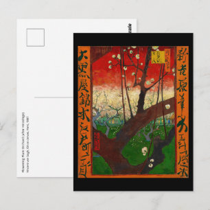 Vincent van Gogh - Flowering Plum Tree Briefkaart