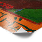 Vincent van Gogh - Flowering Plum Tree Foto Afdruk (Hoek)