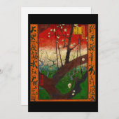 Vincent van Gogh - Flowering Plum Tree Kaart (Voorkant / Achterkant)