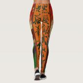 Vincent van Gogh - Flowering Plum Tree Leggings (Achterkant)