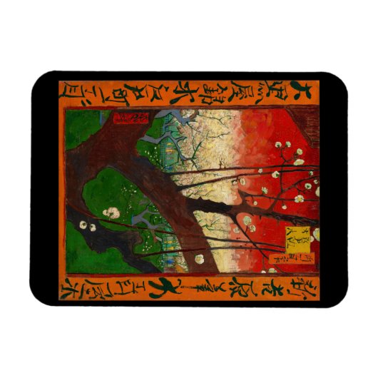 Vincent van Gogh - Flowering Plum Tree Magneet (Horizontaal)