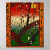 Vincent van Gogh - Flowering Plum Tree Poster (Voorkant)