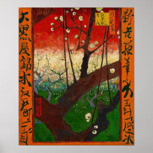 Vincent van Gogh - Flowering Plum Tree Poster