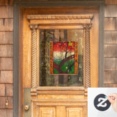 Vincent van Gogh - Flowering Plum Tree Raamsticker (Huis Deur)