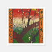 Vincent van Gogh - Flowering Plum Tree Servet (Voorkant)