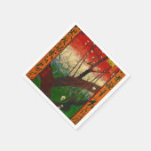 Vincent van Gogh - Flowering Plum Tree Servet (Hoek)