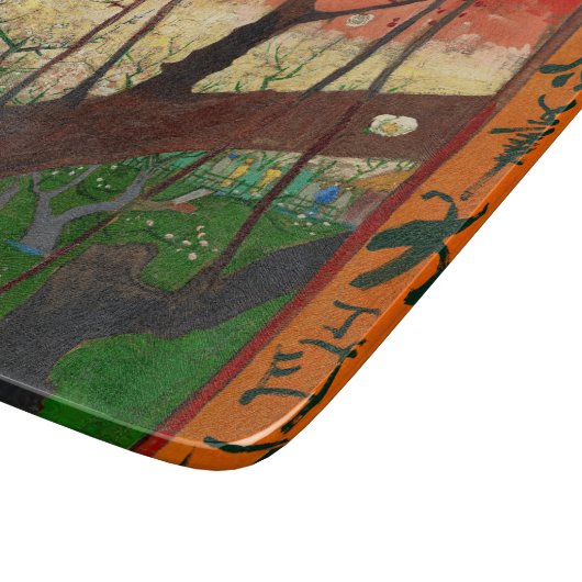 Vincent van Gogh - Flowering Plum Tree Snijplank (Hoek)