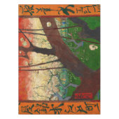 Vincent van Gogh - Flowering Plum Tree Tafelkleed (Voorkant)