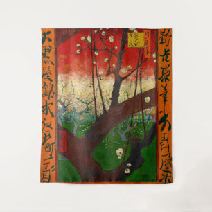 Vincent van Gogh - Flowering Plum Tree Wandkleed