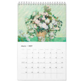 Vincent van Gogh Flowers Calendar Kalender (Mar 2027)