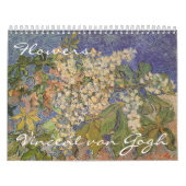 Vincent van Gogh Flowers, Post Impressionism Art Kalender (Hoes)