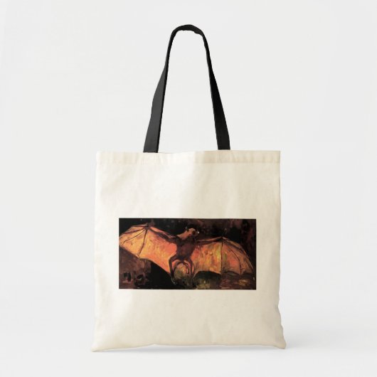 Vincent Van Gogh - Flying Fox - Halloween Fine Art Tote Bag (Voorkant)