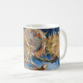 Vincent van Gogh - Four Cut Sunflower Koffiemok (Voorkant rechts)