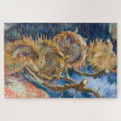 Vincent van Gogh - Four Cut Sunflower Legpuzzel (Horizontaal)