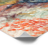 Vincent van Gogh - Four Cut Sunflower Poster (Hoek)