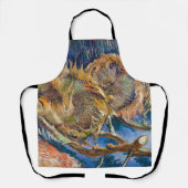 Vincent van Gogh - Four Cut Sunflower Schort (Voorkant)