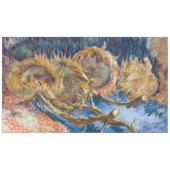 Vincent van Gogh - Four Cut Sunflower Tafelkleed (Voorkant (Horizontaal))
