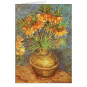 Vincent van Gogh - Fritillairen in een koperen vaa (Voorkant)